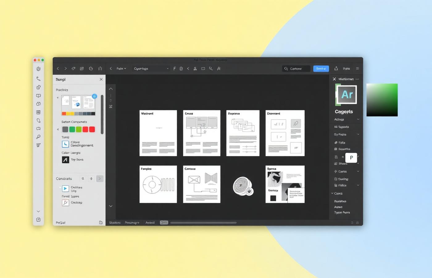 Figma workspace